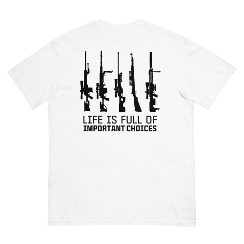 Torn "SNIPE" White Tee