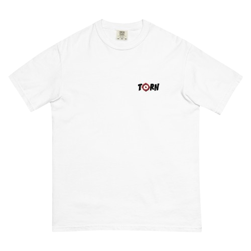 Torn "SNIPE" White Tee